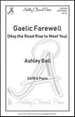 Gaelic Farewell SATB choral sheet music cover